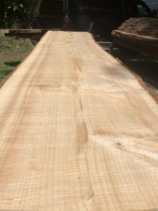 cedar live edge slab